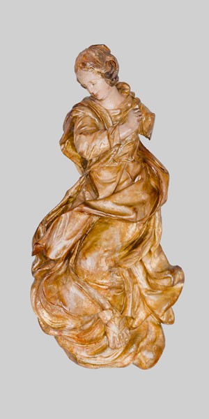 Sculpture - Madonna, figural group of the Coronation of Mary, St. Mark's Church